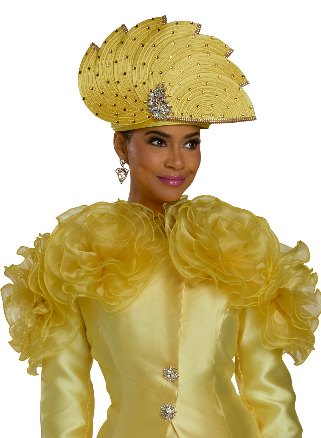 Lisa Rene gold hat Women main image 4