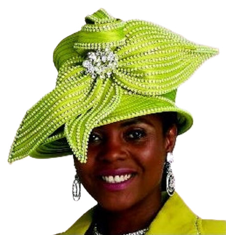 Lily & Taylor H941 Apple Green Hat