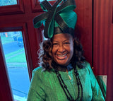 Donna Vinci H12298 green hat