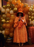 Divine Blessings 2071 orange lace dress