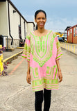 Women's African Print Dashiki Top