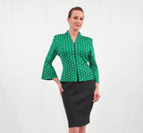green JSS Knit Jacket 9248