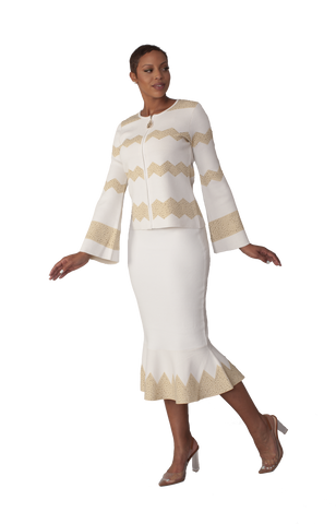 Kayla 5323 skirt suit