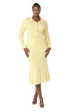 Kayla 51002 yellow skit suit