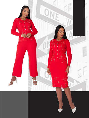 Kayla 82796 red weekender