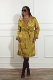 Luxe Moda 464 mustard coat