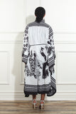 Luxe Moda 472 white oversize dress