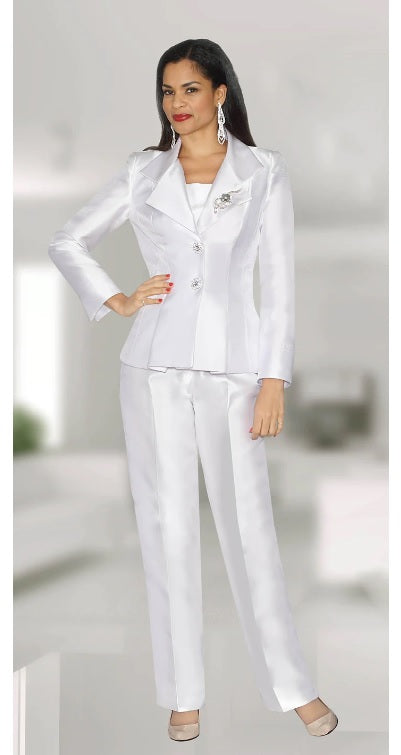 lily and taylor white suits Lily & Taylor 2667 6 / White