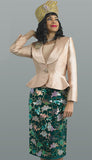 Lily and Taylor 4766 sequins skirt suit