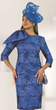 Lily & Taylor 4859 royal blue dress