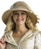 Lily & Taylor H278 gold hat