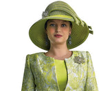 Lily & Taylro H278 Apple Green hat