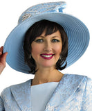 Lily & Taylor H377 ice blue hat