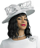 Lily & Taylor H396 white hat