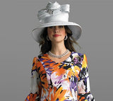 Lily & Taylor H454 white hat