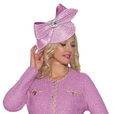 Lily & Taylor H476 pink fascinator