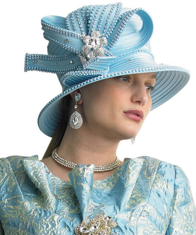 Lily & Taylor H937 ice blue hat