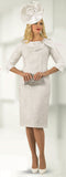Lily & Taylor 4962 white dress