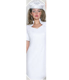 Lily & Taylor 4982 white dress