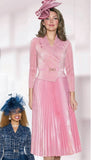 Lily & Taylor 5091pink maxi dress