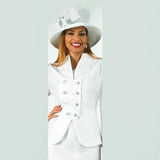 Lily & Taylor H144 white hat