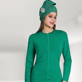 Lily & Taylor H951 emerald green hat