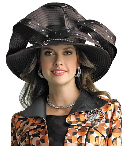 Lily & Taylor H114 brown hat