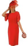 Lily & Taylor 4985 red dress