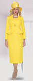Lily & Taylor 5133 yellow skirt suit