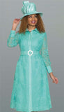 Lily & Taylor 5163 mint green dress