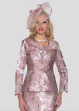 Lily & Taylor 5182 rose skirt suit