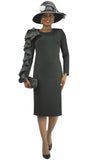 Lily & Taylor 4907 black dress