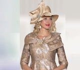Lily & Taylor H113 Gold hat