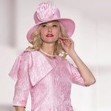 Lily & Taylor H214 baby pink hat