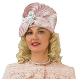 Lily & Taylor H929 rose pink hat