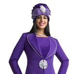 Lily & Taylor H929 purple hat