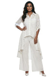 Lisa Rene 3367 white pant set