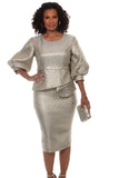 Lisa Rene 3375 gold dress