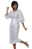 Lisa Rene 3375 silver dress
