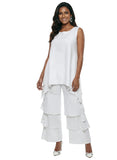 Lisa Rene 3390 white pant set