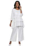 Lisa Rene 3391 white pant set