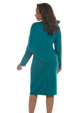 Lisa Rene 3402 jade scuba dress