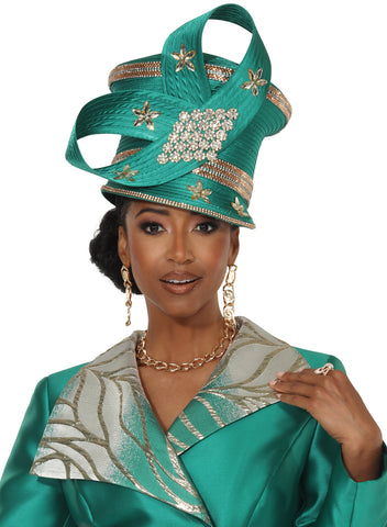 Lisa Rene H66980 green hat