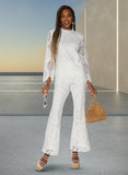 Love the Queen 17538 white Pant