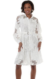 Love the Queen 17648 white lace dress