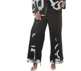 Love the Queen 17665 black pants