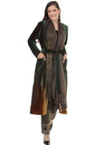 Luxe Moda 538 green multicolored duster