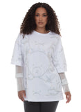 Luxe Moda 551 white blouse