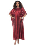Luxe Moda 556 red maxi dress