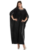 Luxe Moda 556 black maxi dress